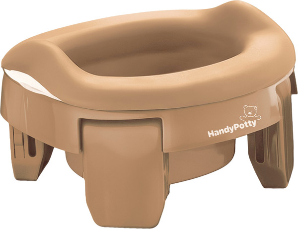 Изображение товара Дорожный горшок ROXY-KIDS HandyPotty / HP-255BB (бежевый)