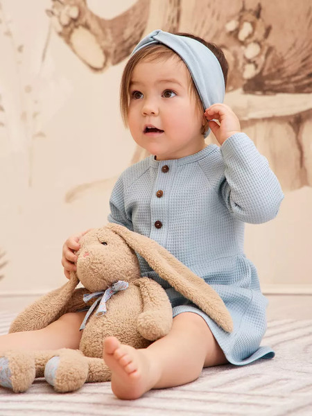 Изображение товара Платье для малышей Rant Waffy / 6-92  (Blue, р.98)