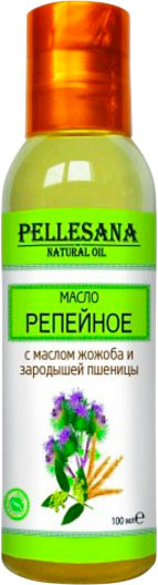 Изображение товара Масло косметическое Pellesana Репейное с маслом жожоба и зародышей пшеницы (100мл)