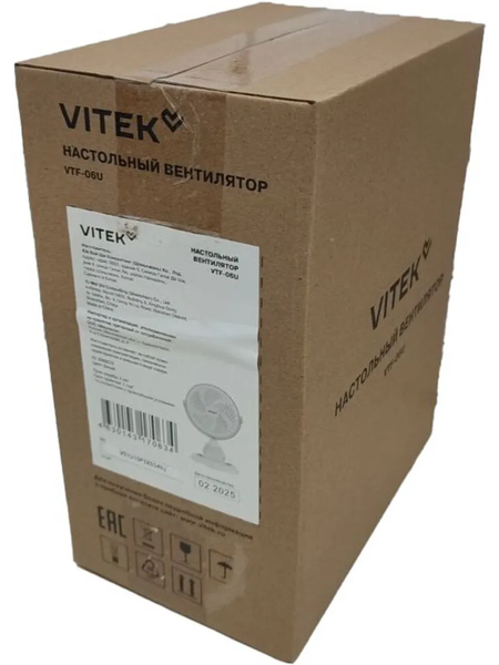 Изображение товара Вентилятор Vitek VTF-06U (белый)