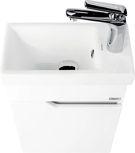 Изображение товара Тумба под умывальник Viant Куба Como 40 / VKUB40CO-T1STP