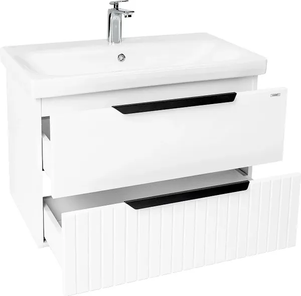 Изображение товара Тумба под умывальник Viant Сицилия Moduo 80 / VSIC80MDBEL-T2YP