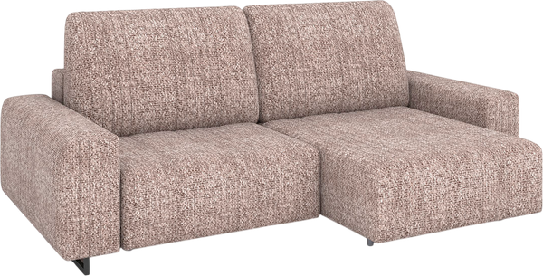 Изображение товара Диван П-образный Rivalli Уолтер УП 1000 + 1000 + оттоманка + угловая секция + 1000 (Katrin Russo/черный муар)