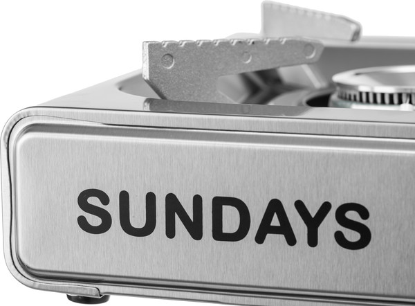 Изображение товара Плита туристическая Sundays ZD-004-D с газовый баллоном Tourist Standard TB-230 (серебристый)
