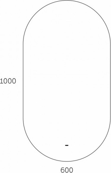 Изображение товара Зеркало Maroni Galla LED 600х1000