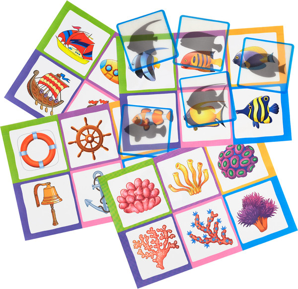 Изображение товара Развивающая игра Айрис-пресс Лото. Морские приключения. Подбираем контуры / 4650388211312