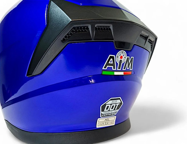 Изображение товара Мотошлем AiM JK320 / 320-009-XS (XS, темно-синий)
