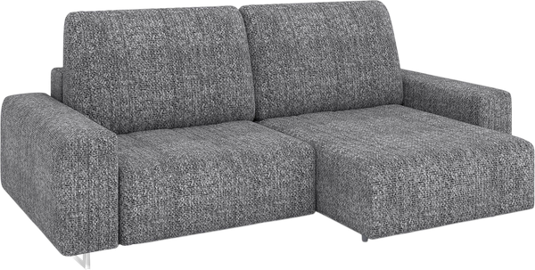 Изображение товара Диван П-образный Rivalli Уолтер УП 1000 + 1000 + оттоманка + угловая секция + 1000 (Katrin Grey/полиалюминий)