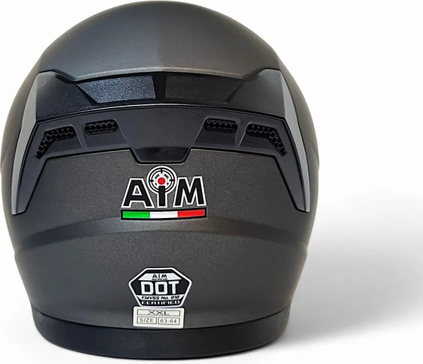Изображение товара Мотошлем AiM JK320 / 320-005-XS (XS, серый металлик)