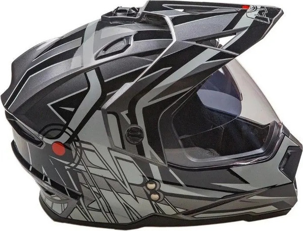 Изображение товара Мотошлем AiM JK802S / 802-024-XS (XS, черный/серый/белый)