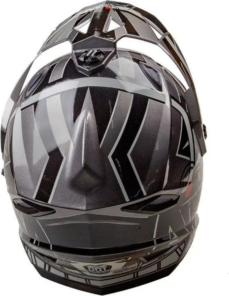 Изображение товара Мотошлем AiM JK802S / 802-024-XS (XS, черный/серый/белый)