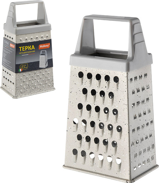 Изображение товара Терка кухонная Mallony Marmolada 108300 (мрамор светлый)