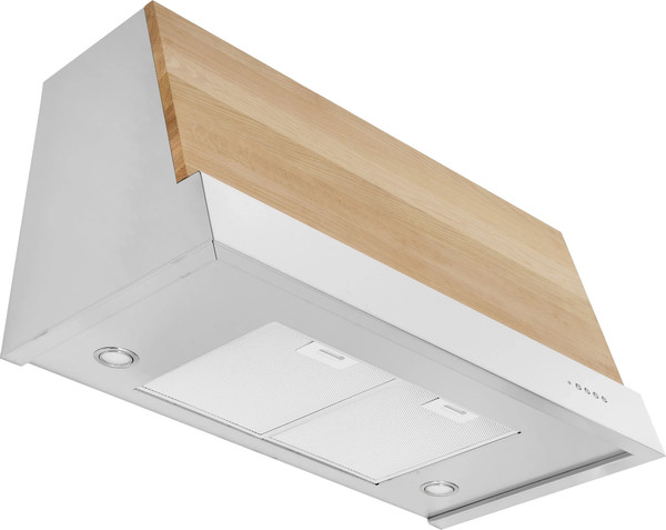 Изображение товара Вытяжка Т-образная Elikor Фарм 90H-650-E3D (нержавеющая сталь/дуб неокрашенный)