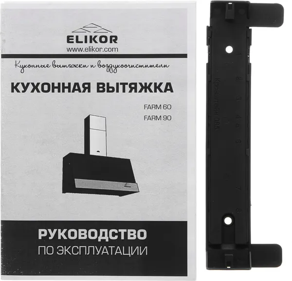 Изображение товара Вытяжка Т-образная Elikor Фарм 90H-650-E3D (нержавеющая сталь/дуб неокрашенный)
