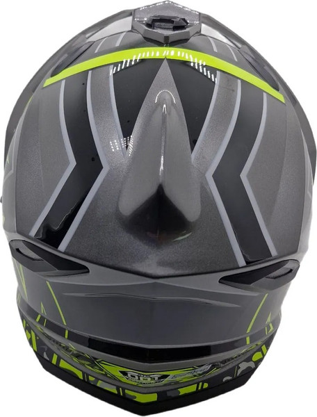 Изображение товара Мотошлем AiM JK802S / 802-014-XS (XS, желтый/серый/черный)