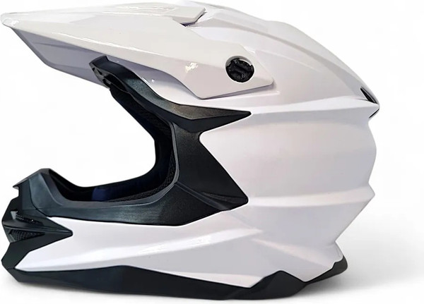 Изображение товара Мотошлем AiM JK803 / 803-007-L (L, белый глянец)