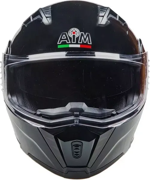 Изображение товара Мотошлем AiM JK906 / 906-001-M (M, черный глянец)