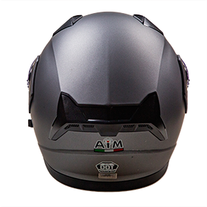 Изображение товара Мотошлем AiM JK906 / 906-005-L (L, серый металлик)
