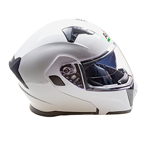 Изображение товара Мотошлем AiM JK906 / 906-007-M (M, белый глянец)