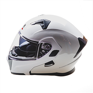 Изображение товара Мотошлем AiM JK906 / 906-007-M (M, белый глянец)
