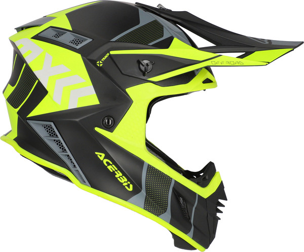 Изображение товара Мотошлем Acerbis X-Track 22-06 / 0025032.457.064 (M, черный/флуоресцентный желтый)