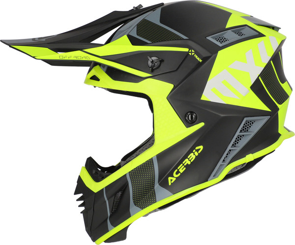 Изображение товара Мотошлем Acerbis X-Track 22-06 / 0025032.457.064 (M, черный/флуоресцентный желтый)
