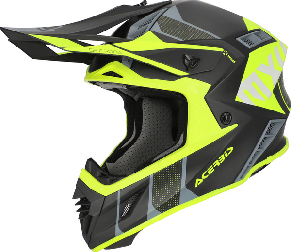 Изображение товара Мотошлем Acerbis X-Track 22-06 / 0025032.457.064 (M, черный/флуоресцентный желтый)