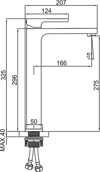 Изображение товара Смеситель Gerhans K11127W