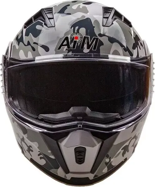 Изображение товара Мотошлем AiM JK906S / 906-015-L (L, глянцевый камуфляж)