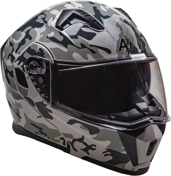Изображение товара Мотошлем AiM JK906S / 906-015-M (M, глянцевый камуфляж)