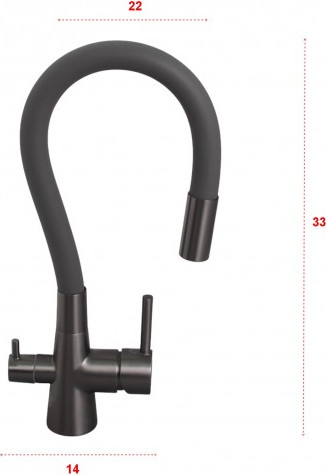 Изображение товара Смеситель Ledeme L4955D-12