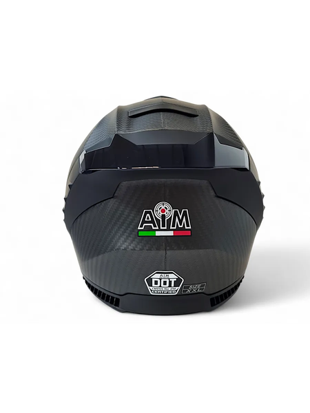 Изображение товара Мотошлем AiM RH359 / 359-008-S (S, матовый карбон)