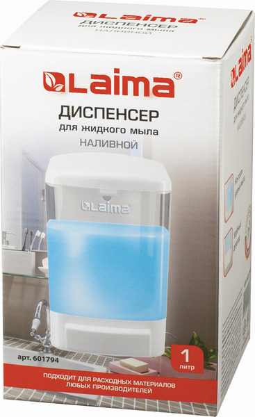 Изображение товара Дозатор Laima 601794 (белый)