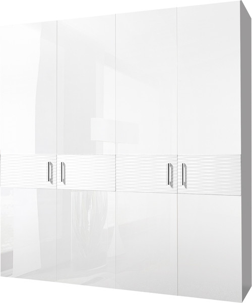 Изображение товара Шкаф ФорестДекоГрупп Вена 4-х створчатый (белый/белый)