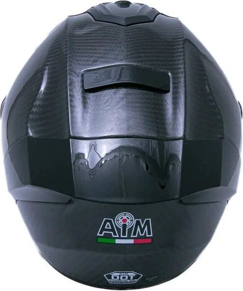 Изображение товара Мотошлем AiM RH360 / 360-001-M (M, глянцевый карбон)