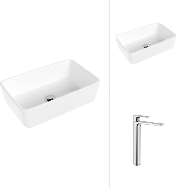 Изображение товара Умывальник со смесителем Lauter 21674A + Reef 21CK8678C