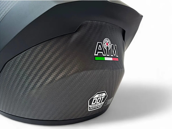 Изображение товара Мотошлем AiM RH360 / 360-008-L (L, матовый карбон)