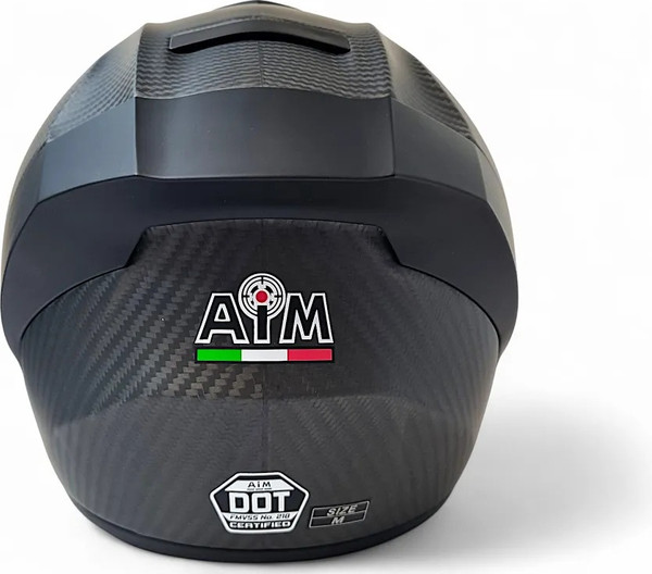 Изображение товара Мотошлем AiM RH360 / 360-008-M (M, матовый карбон)