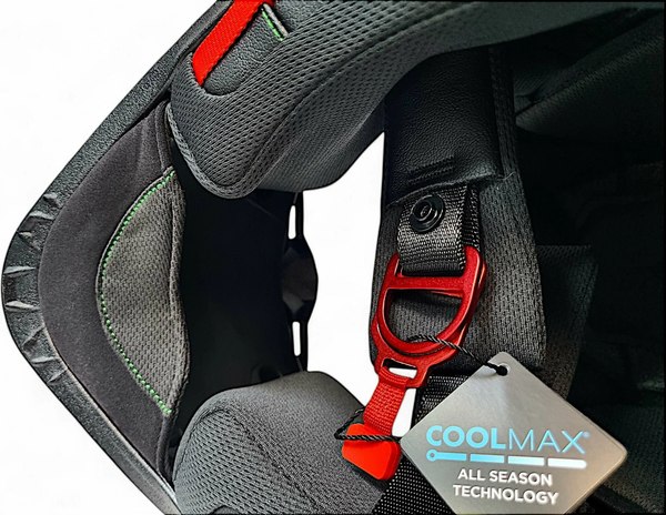 Изображение товара Мотошлем AiM RH365 / 365-012-S (S, Carbon Kaiqi Golden)