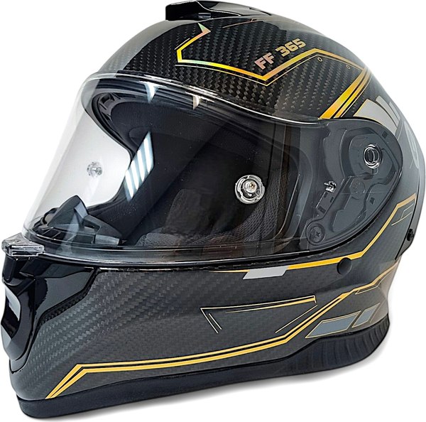 Изображение товара Мотошлем AiM RH365 / 365-012-S (S, Carbon Kaiqi Golden)