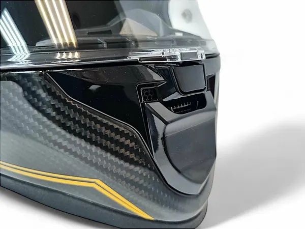 Изображение товара Мотошлем AiM RH365 / 365-012-XL (XL, Carbon Kaiqi Golden)