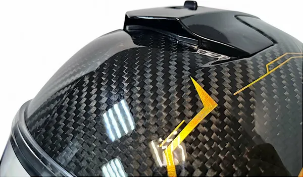 Изображение товара Мотошлем AiM RH365 / 365-012-XXL (XXL, Carbon Kaiqi Golden)