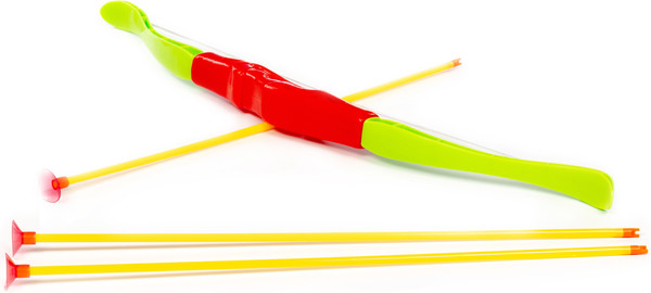 Изображение товара Лук игрушечный Полесье Сокол + стрелы / 05312 (3шт, в пакете)