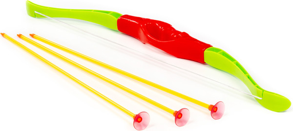 Изображение товара Лук игрушечный Полесье Сокол + стрелы / 05312 (3шт, в пакете)