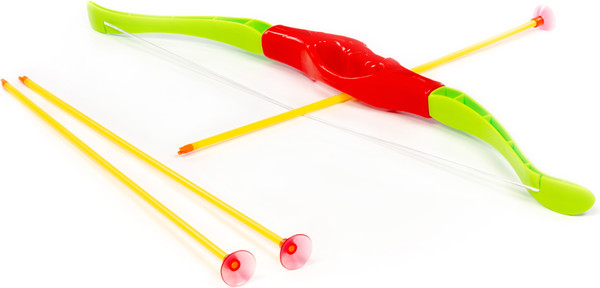 Изображение товара Лук игрушечный Полесье Сокол + стрелы / 05312 (3шт, в пакете)