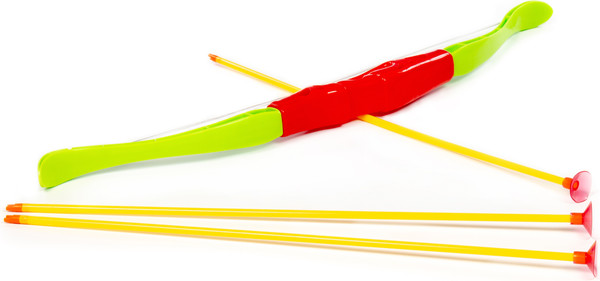 Изображение товара Лук игрушечный Полесье Сокол + стрелы / 05312 (3шт, в пакете)