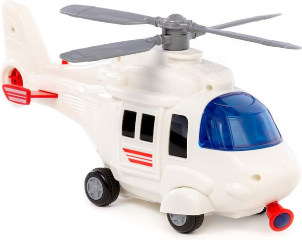 Изображение товара Вертолет игрушечный Полесье Стрела скорая помощь / 61809 (в коробке)