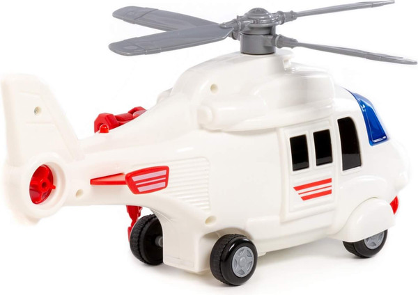 Изображение товара Вертолет игрушечный Полесье Стрела скорая помощь / 61809 (в коробке)
