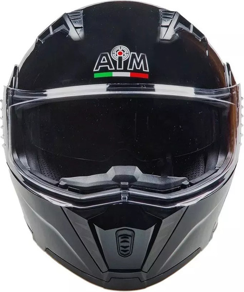 Изображение товара Мотошлем AiM JK906 / 906C-001-XL (XL, черный глянец)
