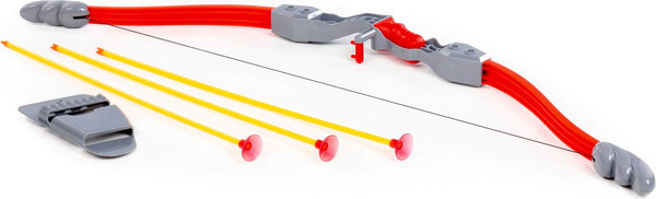 Изображение товара Лук игрушечный Полесье Ястреб + стрелы и колчан / 66798 (3шт)